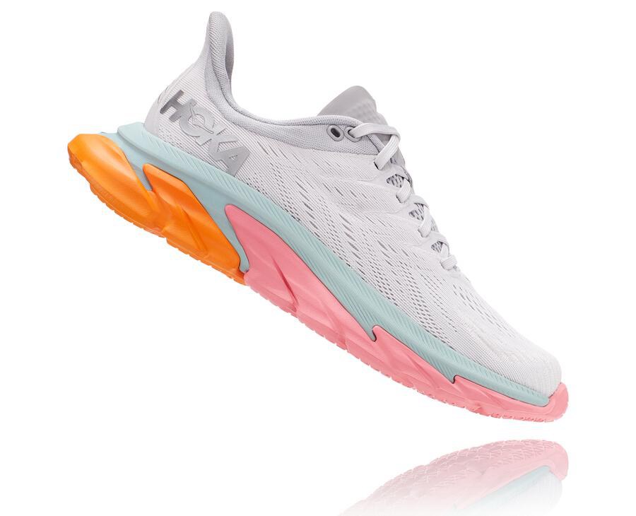 Zapatillas Running Hoka One One Mujer - Clifton Edge - Blancas - FBP214659